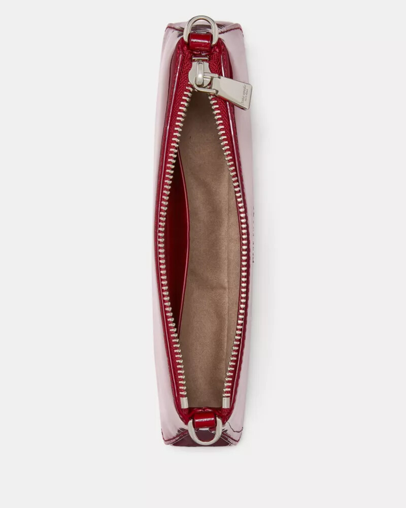 grace patent pochette dark scarlet
